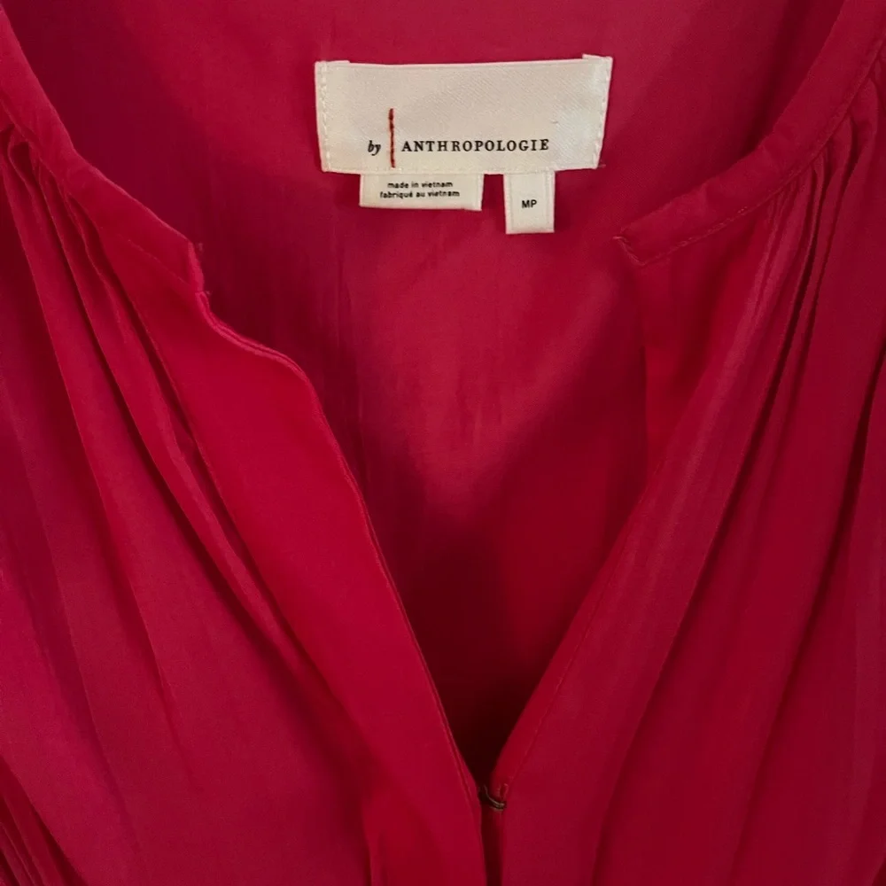 Anthropologie Somerset Maxi Dress Satin Edition - Picture 5 of 7